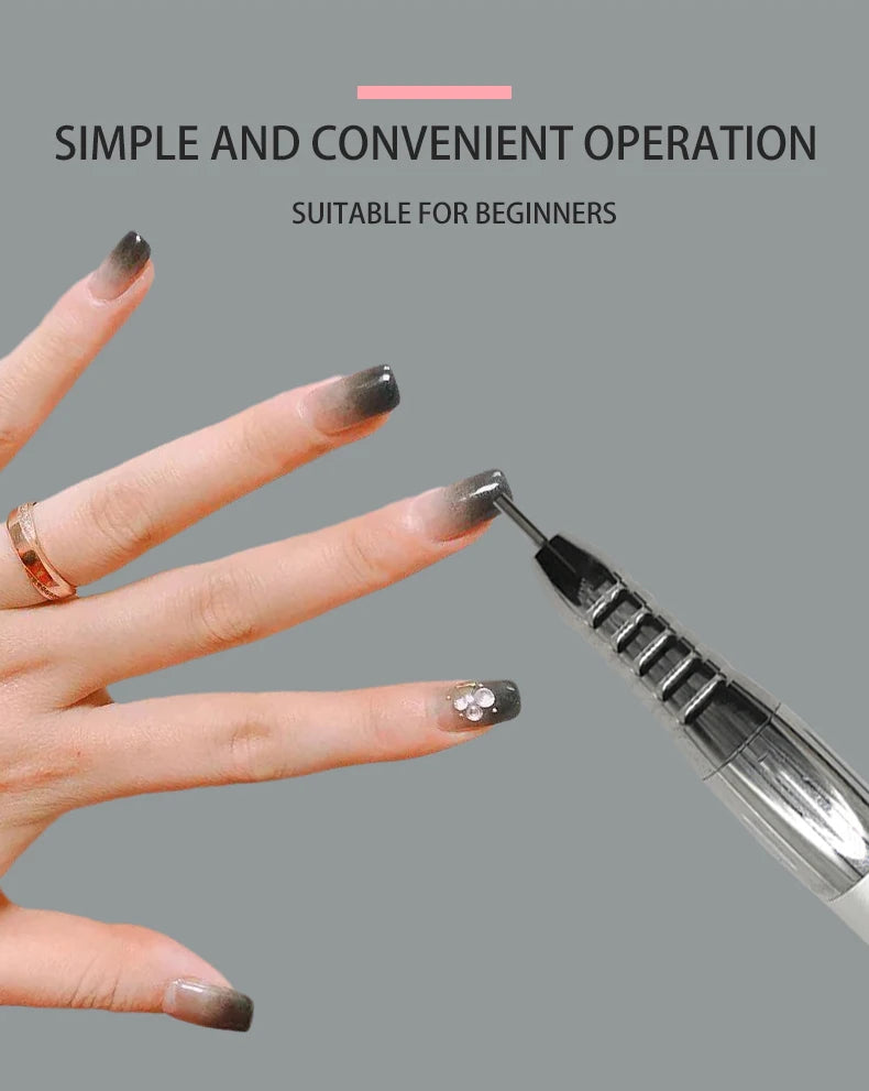 2028 Nail Salon Manicure Supplies Jewelry Engraving Machine 40000RPM Handpiece Dental Lab Korea Micromotor Strong 210 Nail Drill