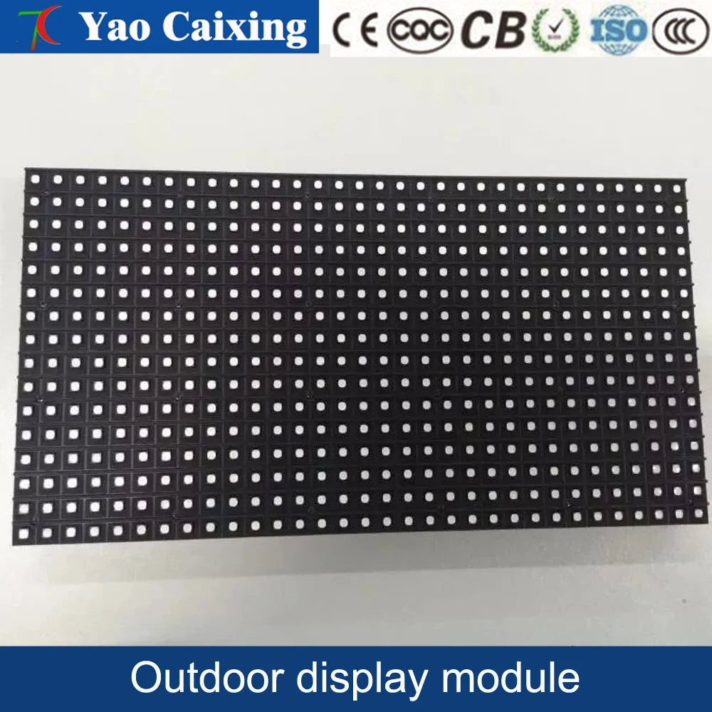 TV Wall Advertising 4G/3G Wifi Controlled Text Video p8 outdoor module