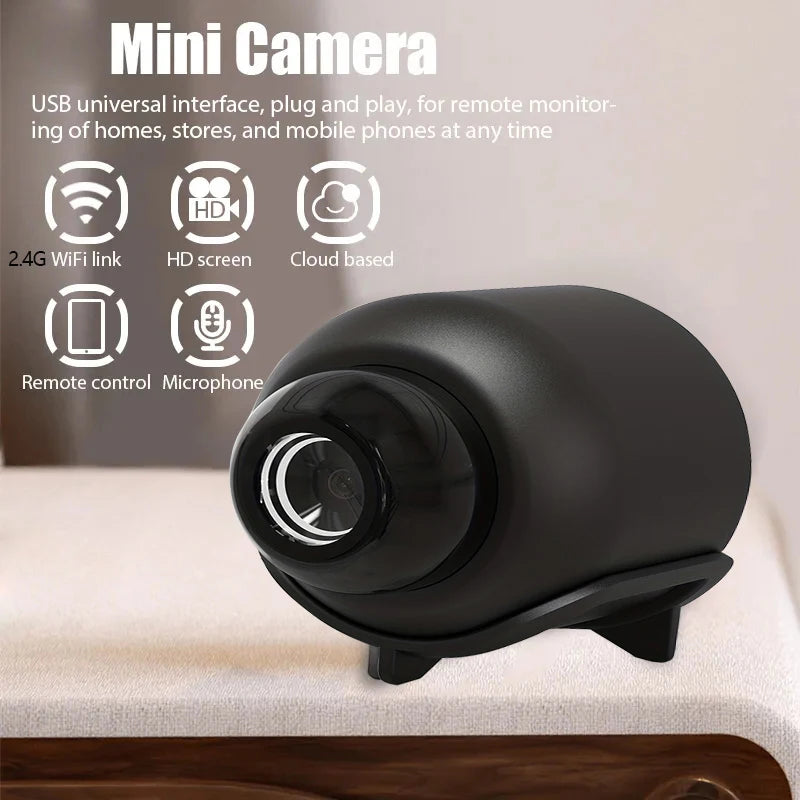 New X5 Mini Camera 1080P Clear Night Vision Lightweight Portable Premium Cams Motion Detection Wireless WiFi Surveillance Camera