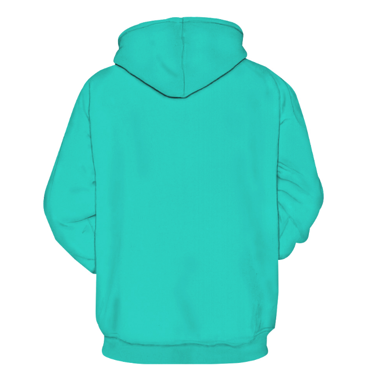 Trendy Digital Design Couples Hoodie