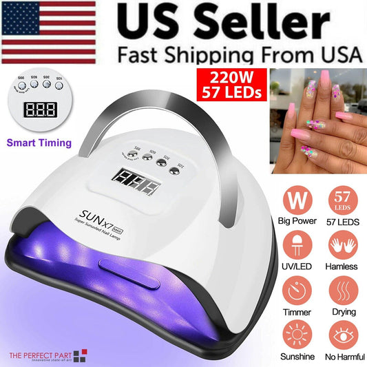 220W UV Gel Nail Dryer LED Lamp