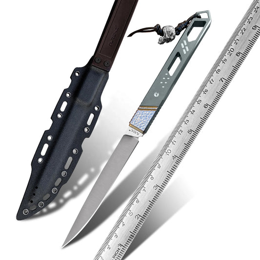 CNC Industrial Grade Survival Outdoor Dive Knives with Sheath Fixed Blade Hunting Knife OEM