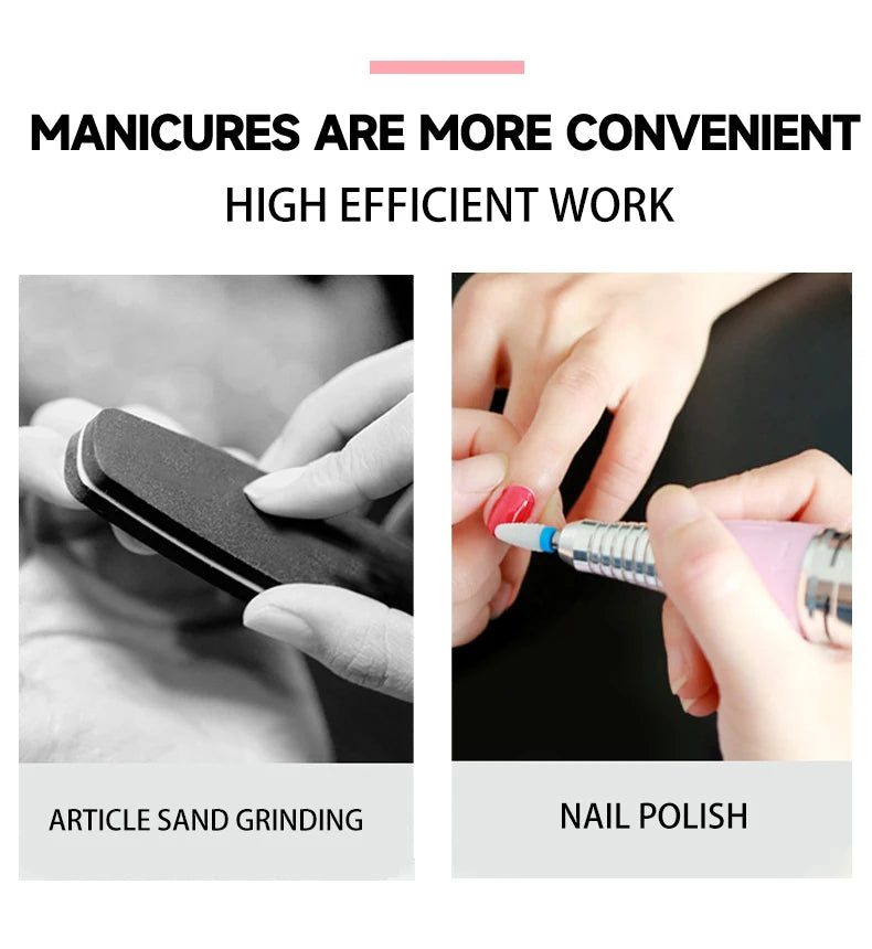 2028 Nail Salon Manicure Supplies Jewelry Engraving Machine 40000RPM Handpiece Dental Lab Korea Micromotor Strong 210 Nail Drill