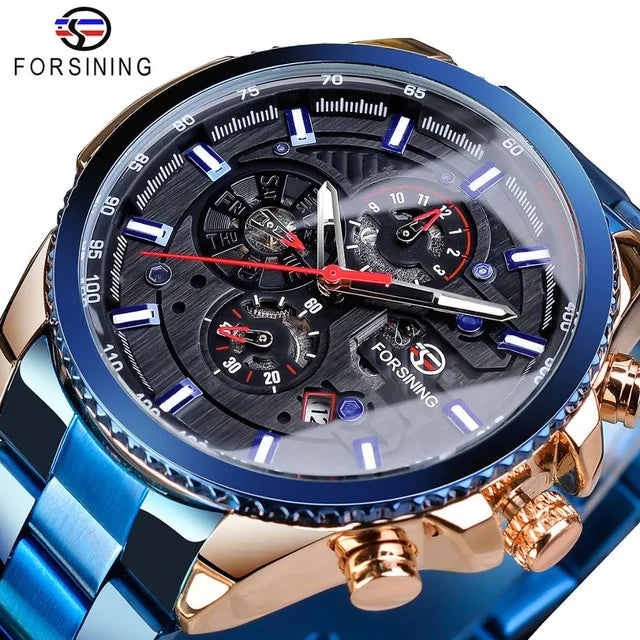Forsining Mechanical Watch Automatic Logo Luxury Business Watches Men Wrist Auto Date Waterproof Relogio Masculino Dropshipping