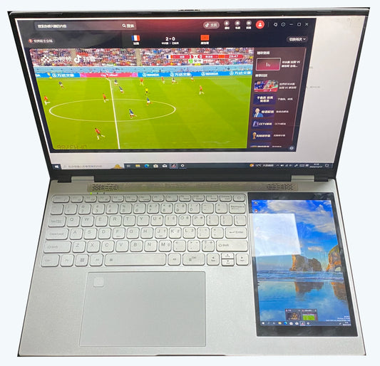 Top Level Laptop Intel N100 16GB RAM 1T SSD 15.6+7 Inch 1080P IPS Notebook Computer for Personal Laptops