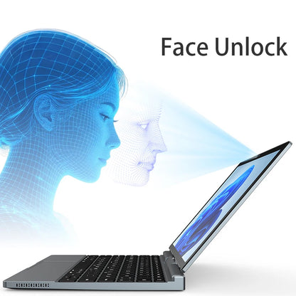 10.1 Inch Mini Portable Business Face Unlock Function Laptops Intel Core I3 12th Gen Windows 11 WiFi 6 2 in 1 Tablet Laptop