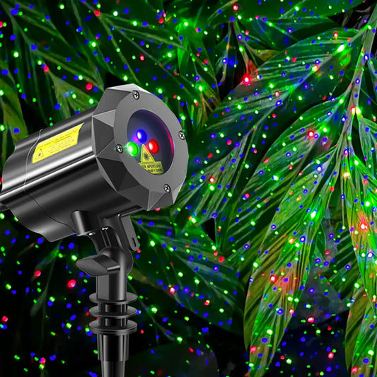 2025 Best Sellers Red Blue Green Colors 3d Fireworks Laser Light Outdoor Garden Laser Led Holiday Party Light