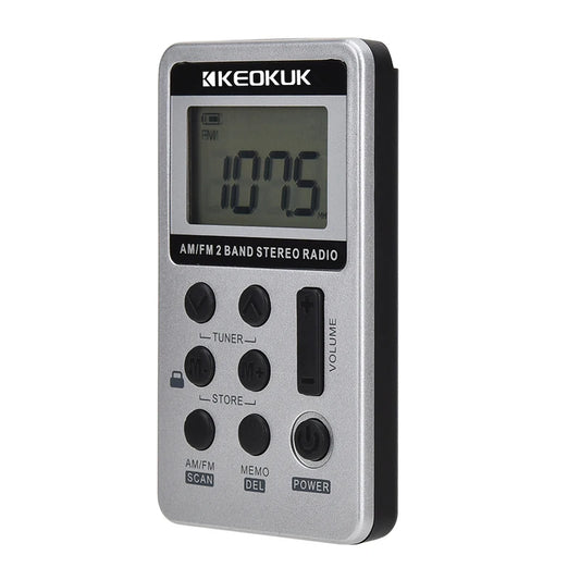 Most Popular Fm Am Digital Mini Portable Digital Display Radio Lithium Battery Usb Charging Small Portable Fm Radio
