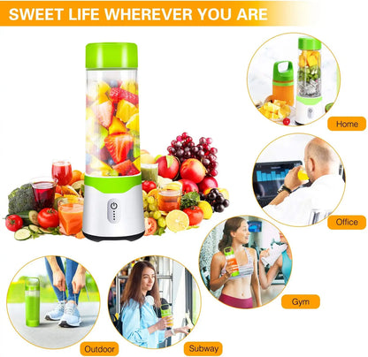 2024 Portable Juicer Cup for Home Use Juicer Juicer Mix Mini Portable Rechargeable Multi Mixer Blender USB Blender