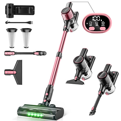 US Local Stock Cordless Vacuum Cleaner Stick for Home and Hotel Battery-Powered Pet Hair Carpet Cleaning for Hardwood Floors