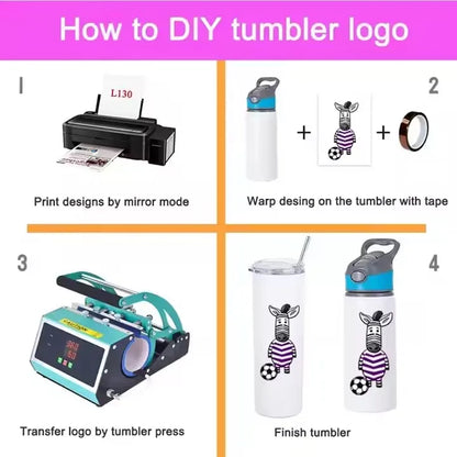 Mida New 4 Colors A4 Printer L130 Dye Ink Tanks Sublimation Inkjet Printer A4 Size for Heat Press Machines Business Beginner