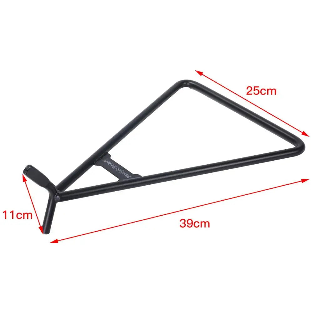 Universal Motorcycle Triangle Axle Stand Steel Triangle Side Stand  for Honda Yamaha Suzuki Kawasaki Dirt Bike Support
