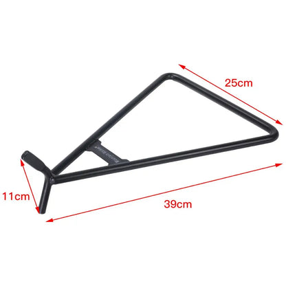 Universal Motorcycle Triangle Axle Stand Steel Triangle Side Stand  for Honda Yamaha Suzuki Kawasaki Dirt Bike Support