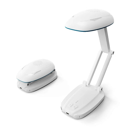 New Design Bedroom LED 4 in 1 Music Player  Bluetooth Speaker Desk Table Night Light Lamp With Supporting Power Bank