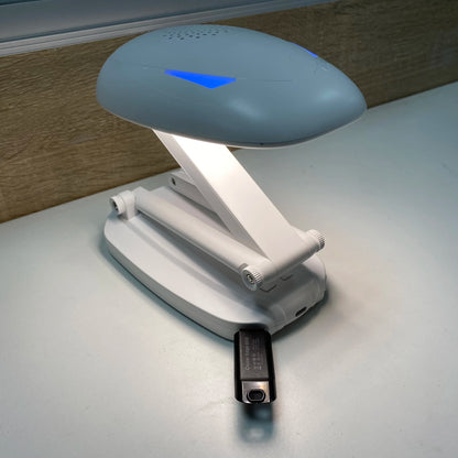 New Design Bedroom LED 4 in 1 Music Player  Bluetooth Speaker Desk Table Night Light Lamp With Supporting Power Bank