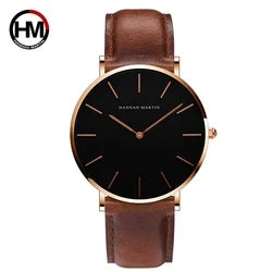 Hannah Martin Ch02 Fashion Luxury Quartz Wrist Watches Minimalist Design Waterproof Watches for Men and Woman Montre Relojes Uhr