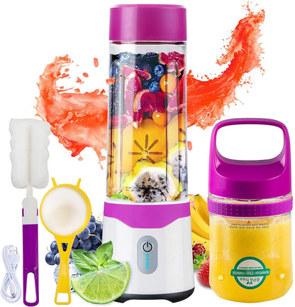 2024 Portable Juicer Cup for Home Use Juicer Juicer Mix Mini Portable Rechargeable Multi Mixer Blender USB Blender