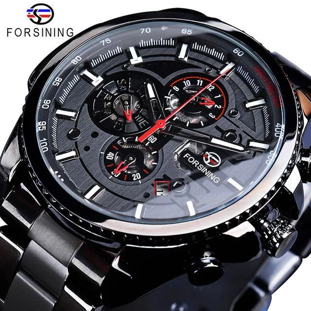 Forsining Mechanical Watch Automatic Logo Luxury Business Watches Men Wrist Auto Date Waterproof Relogio Masculino Dropshipping