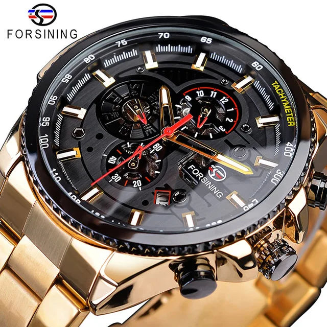 Forsining Mechanical Watch Automatic Logo Luxury Business Watches Men Wrist Auto Date Waterproof Relogio Masculino Dropshipping