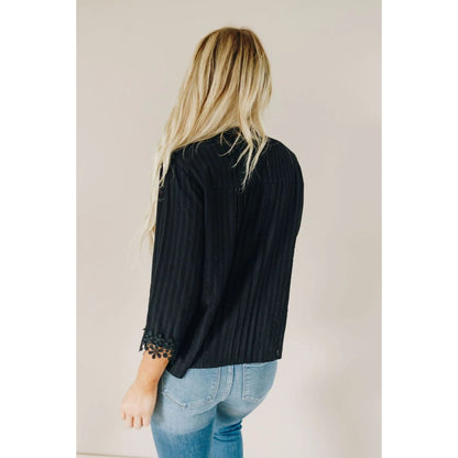 TD Thriving Casual Dresses Elegant Lace Top for Everyday Wear