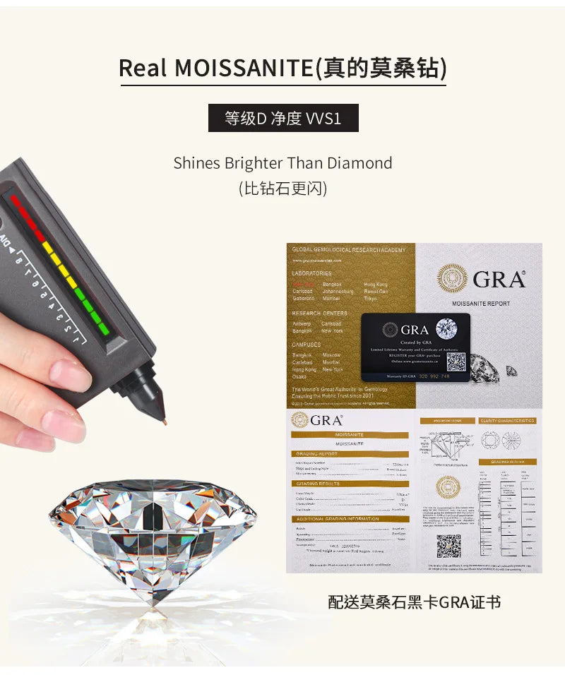 Trendy 925 Sterling Silver Prevent Allergy Level D Shiny Moissanite Butterfly Stud Earrings High Fashion Jewelry Girls