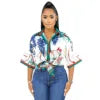 8797 Plus Size Long Shirts Women Loose  Blouses 2021 New Designs