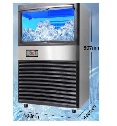New Material Commercial Stainless Steel Factory Price Big Capacity High Quality Ice Maker Machine for Bubble Tea