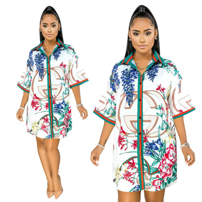 8797 Plus Size Long Shirts Women Loose  Blouses 2021 New Designs