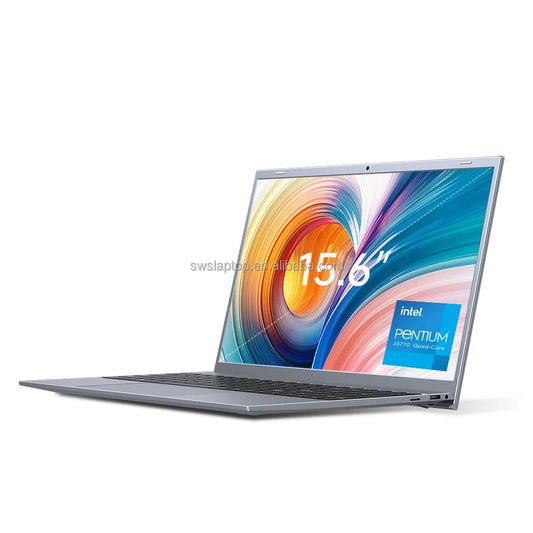 15.6" Laptop Computer 8GB RAM 512GB SSD Intel J3710 FHD IPS Display Wi-Fi 5 Windows 11 Laptop Business