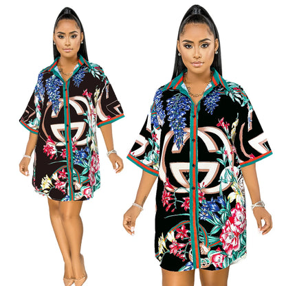 8797 Plus Size Long Shirts Women Loose  Blouses 2021 New Designs