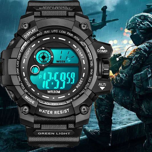 Men's LED Digital Watches Luminous Fashion Sport Waterproof Watches For Man Kids Teen Date Army Military Clock Relogio Masculino