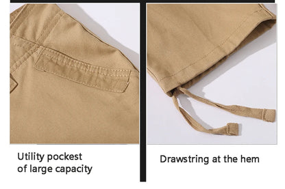 Tactical Cargo Pants Men Cotton Overalls Outdoor Work Trousers Big Size Hombre Clothing Camo Hiking Pants