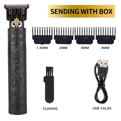 T9 USB Electric Hair Clipper For Men Hair Cutting Machine Rechargeable Man Shaver Trimmer Barber Technical Beard Trimmer