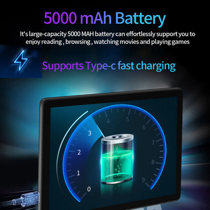 New 10.1 Inch Tablets Octa Core 4GB RAM 64GB ROM Dual SIM Cards 3G Phone Call WiFi Bluetooth Google Play Tablet Pc Android 13