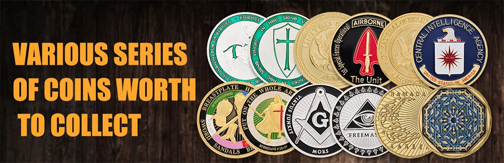 WWII 1944.6.6 D-Day Normandy War II 70th Anniversary Metal Challenge Coins Collection Hard Capsule