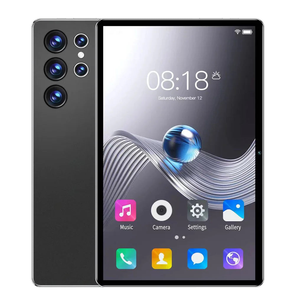 2025 New Upgraded Pad 10.1 Inch Android Tablet HD Display Octa Core 4GB RAM 64GB ROM Dual Phone Call WiFi Google Play Tablet PC