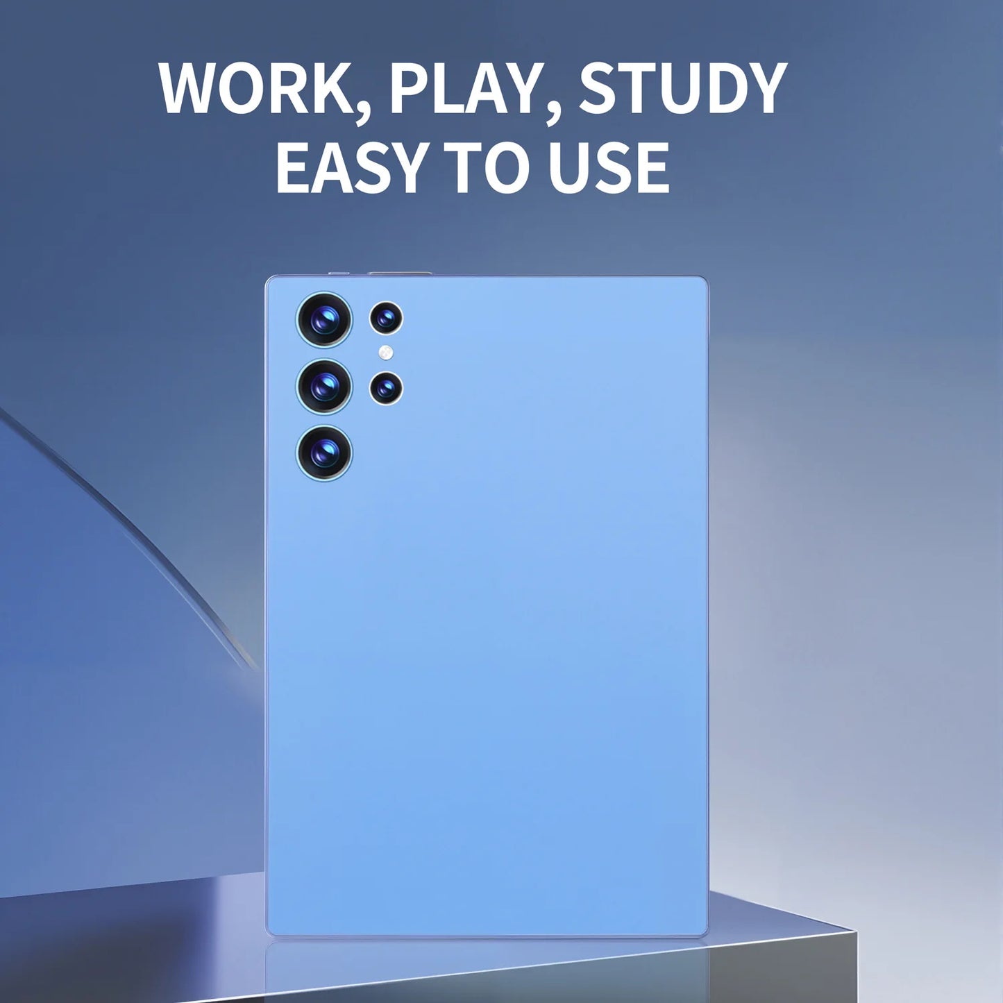 2025 New Upgraded Pad 10.1 Inch Android Tablet HD Display Octa Core 4GB RAM 64GB ROM Dual Phone Call WiFi Google Play Tablet PC