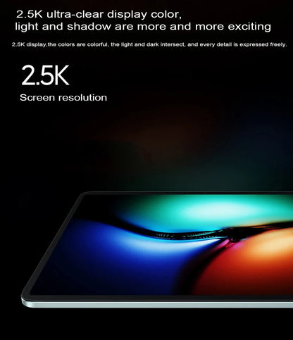 Pad 11 Pro 11.0 inch 2.5K Tablet 16GB+1TB Snapdragon 8 gen2 20000mAh Android 13 octa-core supports Split-screen Mode Tablets