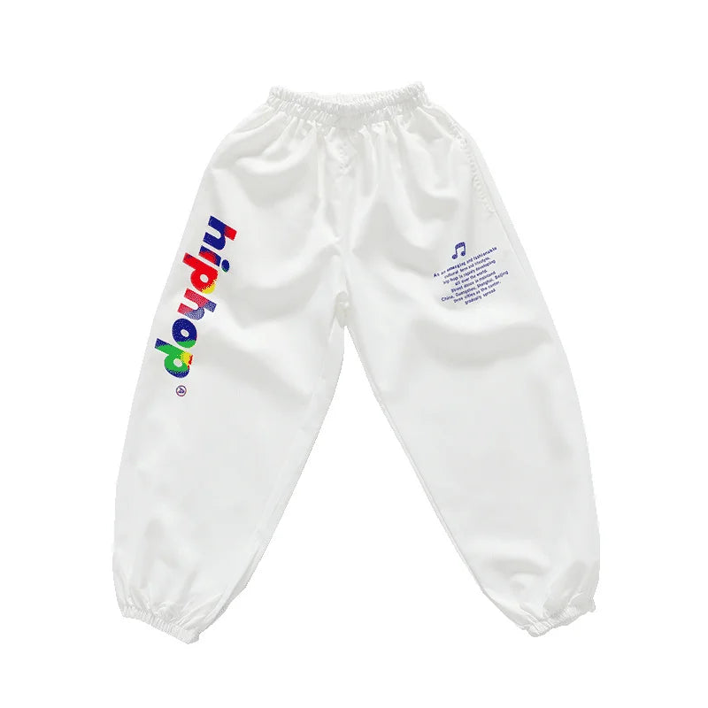 Teenage Child Dance Nightclub Performance Clothings Suit Boy Girl Hip Hop Street Wear Clothes Jersey Kids y2k Clothes Streetwear