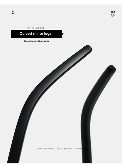 Fashion Rimless Sunglasses Women Men Cheetah Decoration Rectangular Brand Designer Sun Glasses