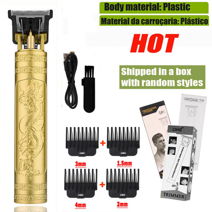 Vintage T9 Hair Clipper Beard Shaving Body Hair Trimmer Clippers Electric Men Haircut Machine 0mm Barber Shaver