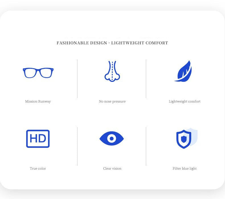 2024 Retro Frameless Ultra Light Women Men Reading Glasses Blocking Blue Light Computer Presbyopia Eyewear Eyeglasses +1.0..+4.0