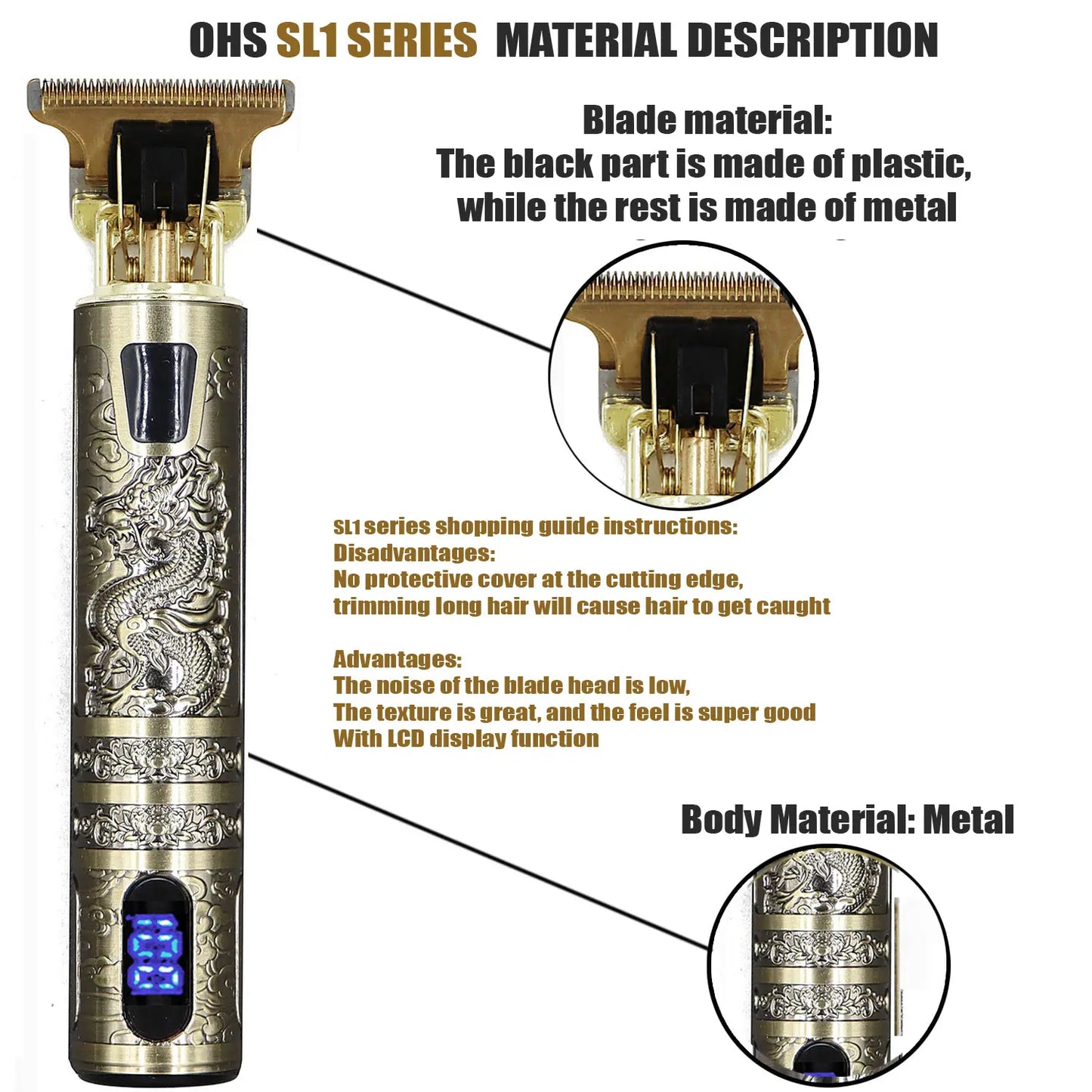 T9 Cordless Electric Hairber Shaver Hair Trimer Home Appliances Travel Barber Razors Shaving Machine for Men Trimmer Man